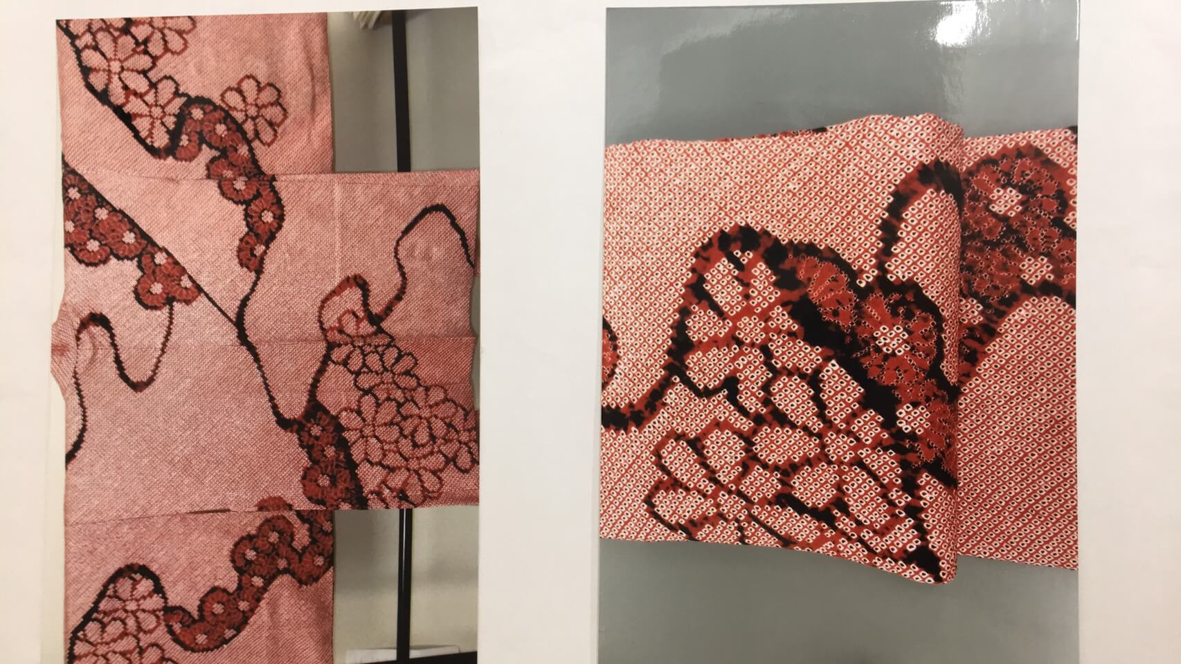 絞りの羽織を名古屋帯に