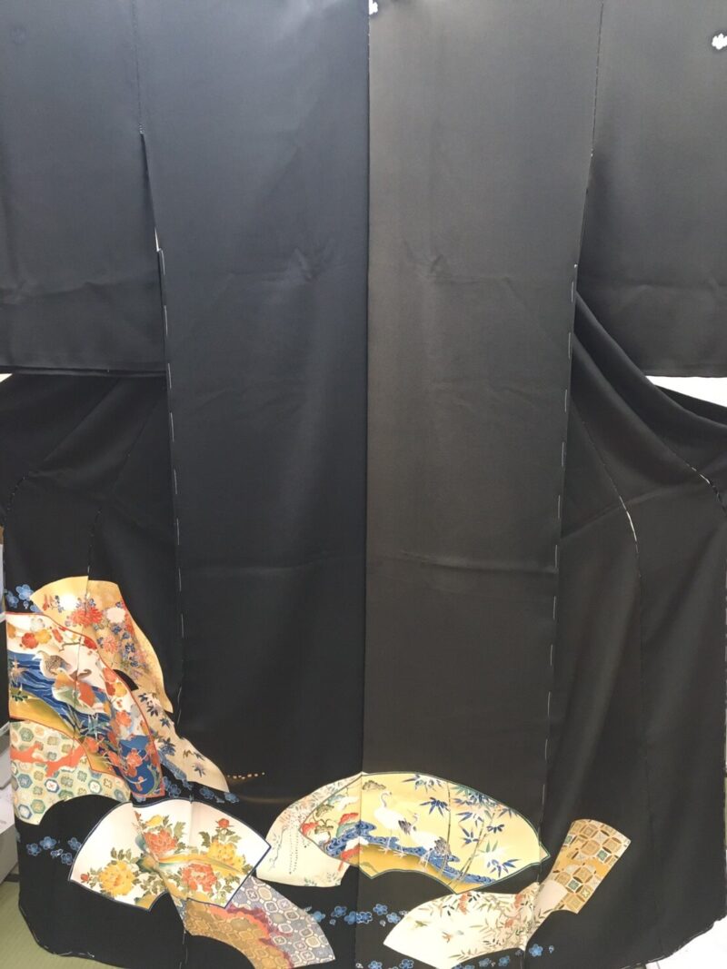 留袖染め直し全体像